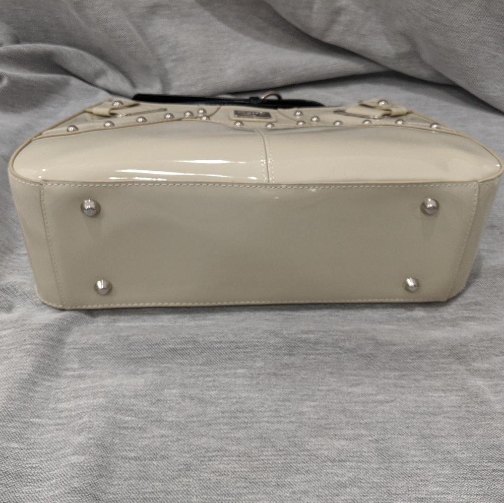 NWT Beijo "Celebrity Appeal” handbag Winter White - Picture 7 of 9